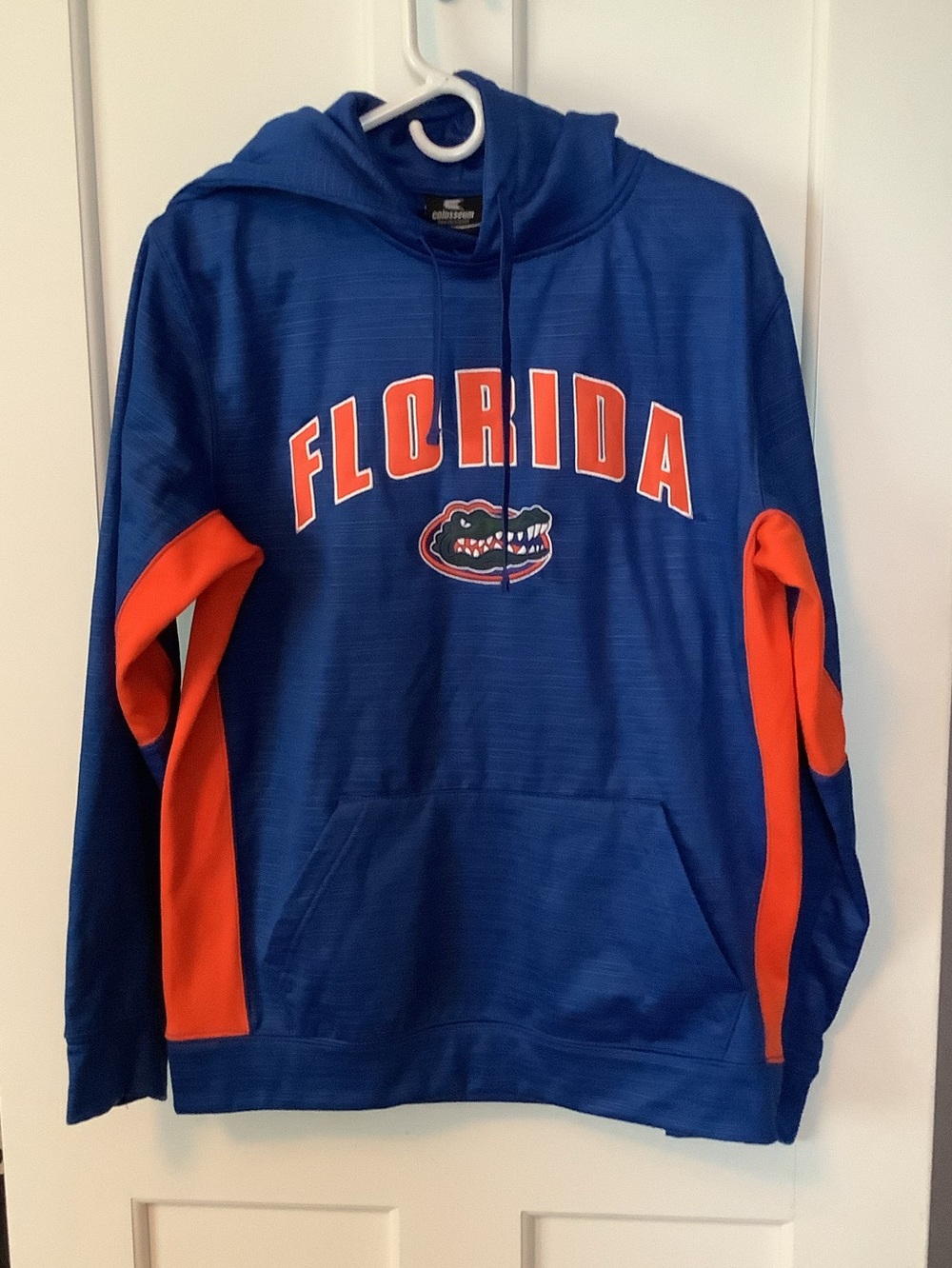 Colosseum Florida Blue & Orange Crewneck Pullover
